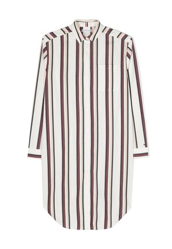 Tommy Hilfiger Junior striped cotton shirtdress - Weiß