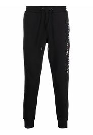 Tommy Hilfiger logo print joggers - Schwarz