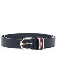 Tommy Hilfiger buckle-fastening leather belt - Blau