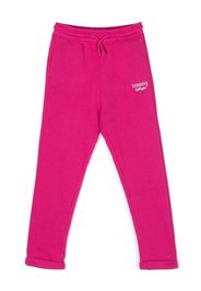 Tommy Hilfiger Junior Jogginghose mit Logo-Stickerei - Rosa