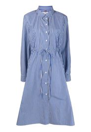 Tommy Hilfiger stripe mid-length shirt dress - Blau