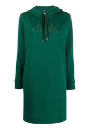 Tommy Hilfiger hoodie cotton dress - Grün