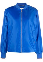 Tommy Hilfiger long-sleeve padded bomber jacket - Blau