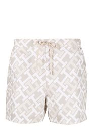 Tommy Hilfiger drawstring elasticated swim-shorts - Nude