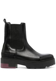 Tommy Hilfiger leather ankle boots - Schwarz