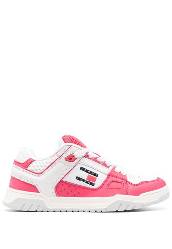 Tommy Jeans two-tone panelled sneakers - Rosa