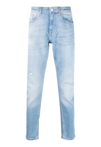 Tommy Jeans low-rise slim-cut jeans - Blau