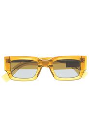 Tommy Jeans tinted square-frame sunglasses - Gelb