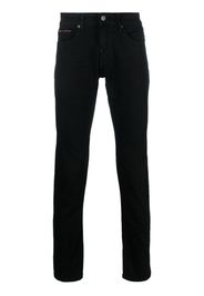 Tommy Jeans Slim-Fit-Jeans mit Logo-Patch - Schwarz