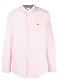 Tommy Jeans long-sleeve cotton shirt - Rosa