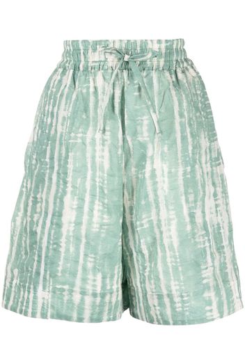 Toogood The Diver tie-dye shorts - Grün