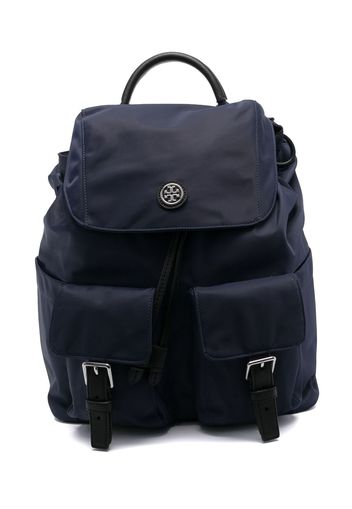 Tory Burch Rucksack mit Kordelzug - Blau