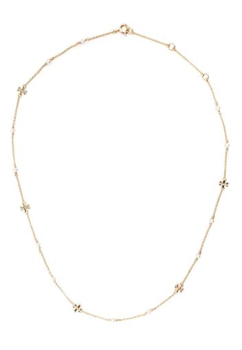 Tory Burch logo chain-link necklace - Gold