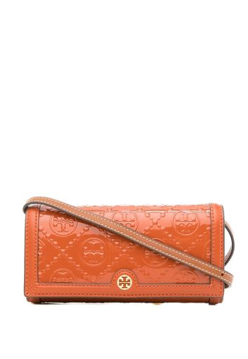 Tory Burch T Monogram shoulder bag - Orange