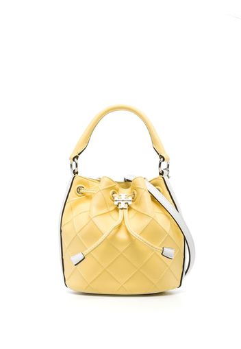 Tory Burch calf leather bucket bag - Gelb