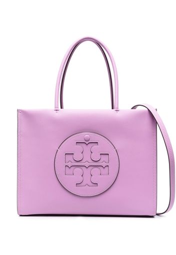 Tory Burch embossed-logo tote bag - Violett