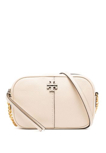 Tory Burch McGraw leather camera bag - Nude