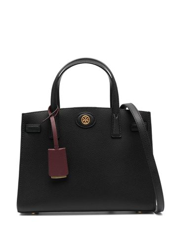 Tory Burch logo-patch tote bag - Schwarz