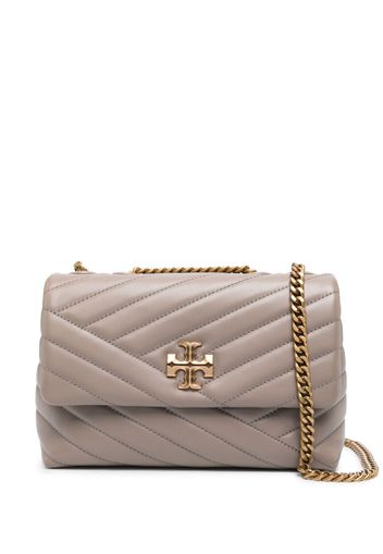 Tory Burch small Kira chevron-quilted shoulder bag - Grau