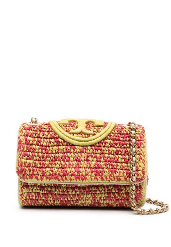 Tory Burch small Fleming crossbody bag - Rot