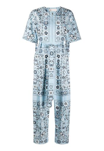 Tory Burch Pisces Dream Jumpsuit - Blau