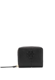 Tory Burch Portemonnaie mit Logo-Schild - Schwarz