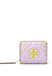 Tory Burch Portemonnaie mit Monogramm - Violett