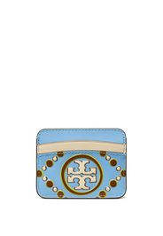 Tory Burch Kartenetui mit Logo-Prägung - Blau