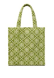 Tory Burch Terry monogram tote bag - Grün