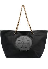 Tory Burch Ella logo-patch tote bag - Schwarz