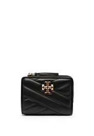 Tory Burch Kira Chevron bi-fold wallet - Schwarz