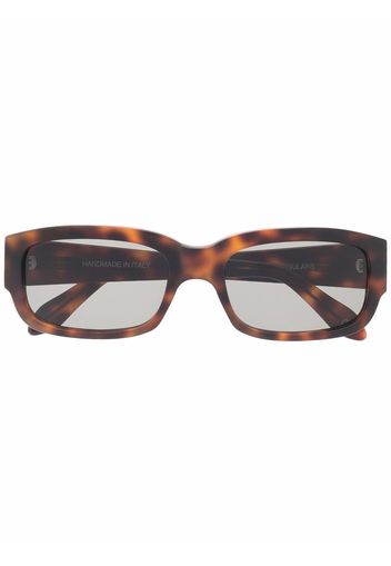 Totême The Regulars square-frame sunglasses - Braun