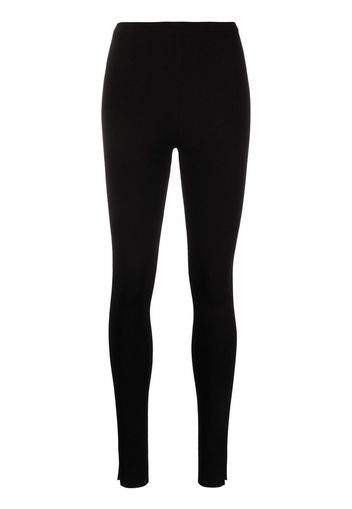 Totême Halbhohe Leggings - Schwarz