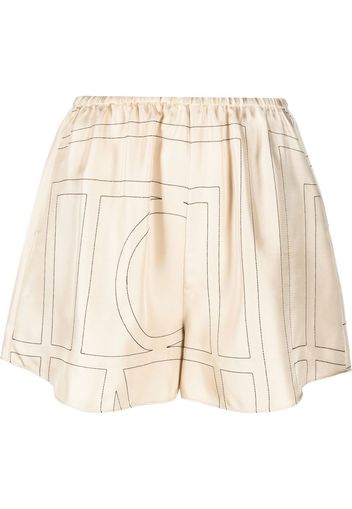 Totême PJ Shorts - Nude