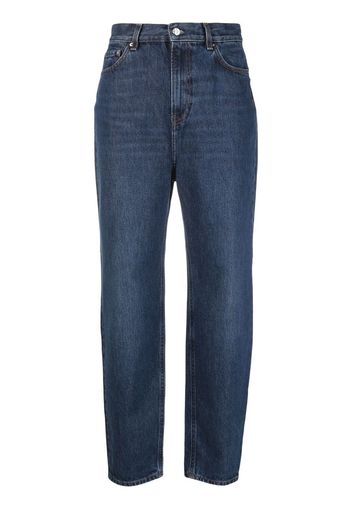 Totême high-waist boyfriend jeans - Blau