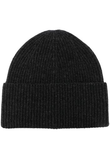 TOTEME Gerippte Beanie - Grau