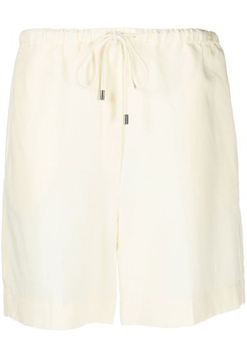 TOTEME lyocell-blend drawstring shorts - Nude