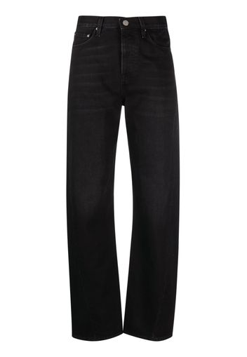 TOTEME Twisted Seam straight-leg jeans - Schwarz