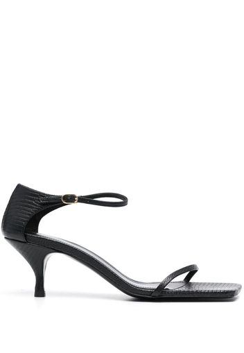 TOTEME The Strappy Sandalen 55mm - Schwarz