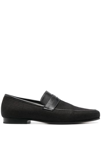 TOTEME The Canvas Penny-Loafer - Schwarz