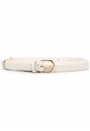 Totême double casp buckled belt - Nude