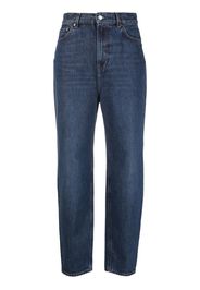 Totême high-waist boyfriend jeans - Blau