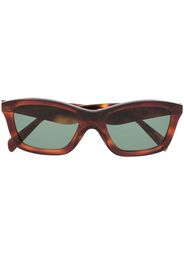 Totême The Classics square-frame sunglasses - Braun