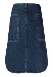 TOTEME denim midi skirt - Blau