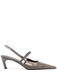 TOTEME The Sharp Slingback 50mm pumps - Braun