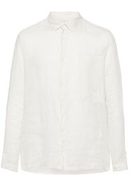 Transit Leinenhemd mit klassischem Kragen - Nude