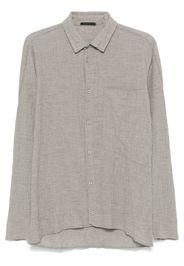 Transit crinkled shirt - Grau