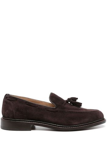 Tricker's Elton suede loafers - Braun