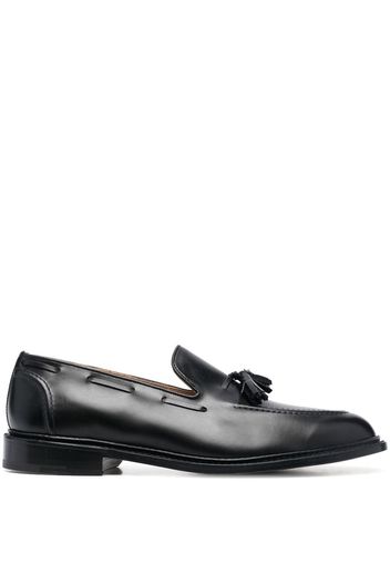 Tricker's tassel-detail slip-on loafers - Schwarz