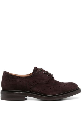 Tricker's Bourton suede brogues - Braun